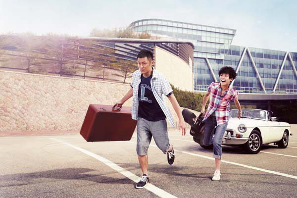 余文乐何韵诗演绎 Levi's 2011年夏季“Cool Jeans”新品系列