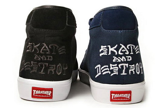 CLUCT × mita sneakers × Thrasher 三方联名鞋款
