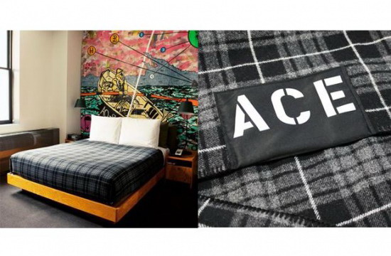 Ace NYC × Pendleton 联名格纹棉被