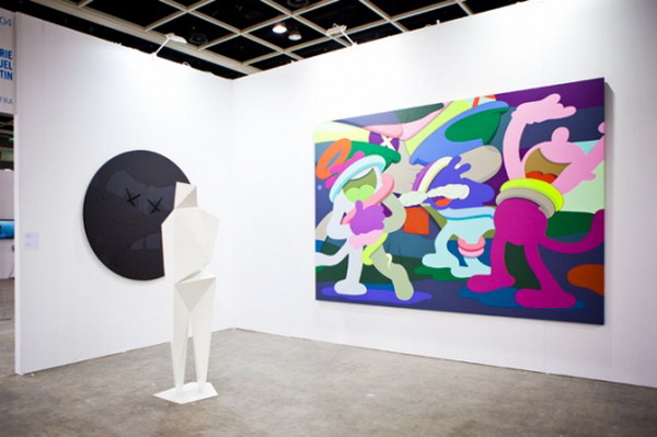 Art Hong Kong 2011 – KAWS作品 @ Galerie Emmanuel Perrotin 展览