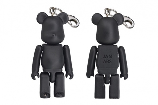 JAM HOME MADE × Medicom Toy Bearbrick 50% 11周年钥匙圈