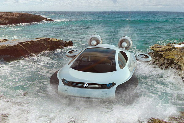 大众Volkswagen Aqua 决定未来的水陆两用气垫车款