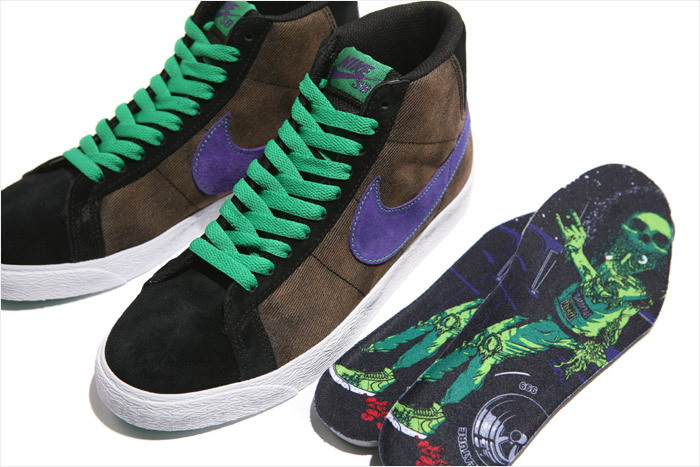 Nike SB × Creature 合作推出 Blazer High 鞋款