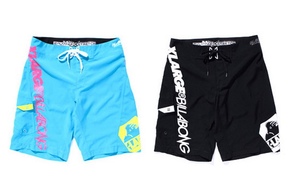 XLarge × BILLABONG 冲浪短裤系列