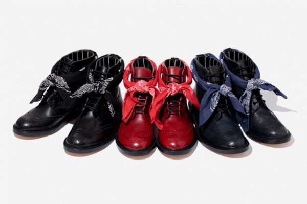 swagger × Tricker's 联名7孔Wingtip靴