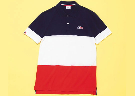 Lacoste 2011 春/夏 "Tricolor" Polo Shirt 别注蓝白红