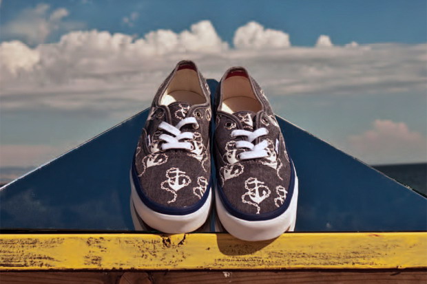 Vans California 2011秋季 Authentic CA “Vintage Anchors” 鞋款