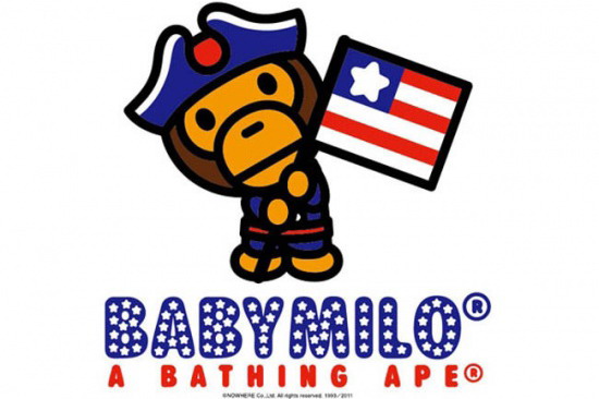 Bape Baby Milo 美国独立纪念日限定商品