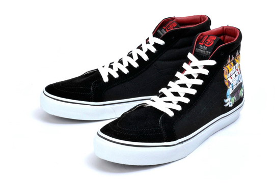 Vans × H2O 15周年限定Sk8 Hi球鞋