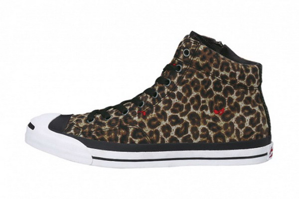 Glamb × Converse Jack Purcell Mid 豹纹鞋款