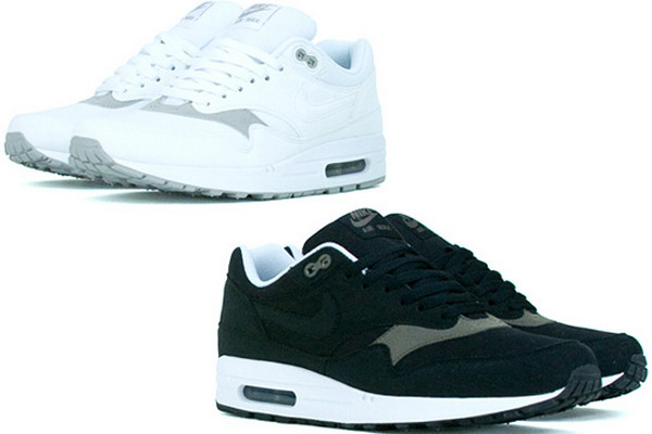 Nike Air Max 1 2011秋季 Black & White Canvas 黑白系列
