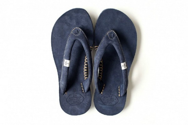 visvim LAMA SANDAL-FOLK 夹脚拖鞋