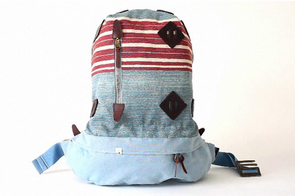 visvim Summit Papoose Stripe Backpack 后背包