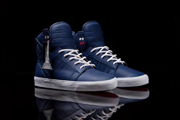 Supra 推出巴黎别注 Skytop鞋款