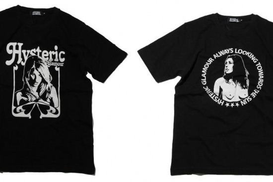 HYSTERIC GLAMOUR 新款裸女tee