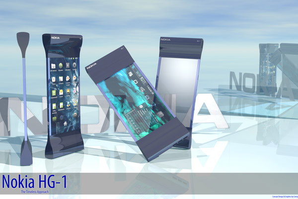 诺基亚 HG-1 半透明概念手机