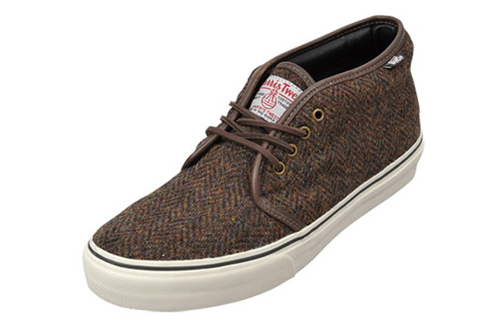 Vans × Harris Tweed Chukka 联名鞋款
