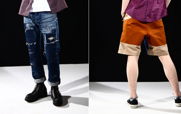 Quenchloud 2011 春/夏 "Rudie" Clash Denim Pants & "Stits" Climbing Sho ...