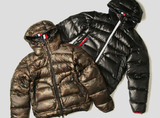 Beams Lights Ripstop Camo Tricolor Down Jacket 轻量化羽绒外套