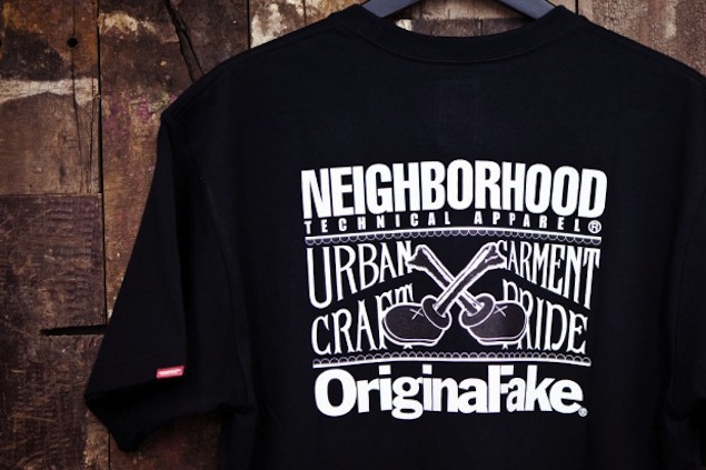 NEIGHBORHOOD × Original Fake “SECOND CHANCE” 新店纪念Tee