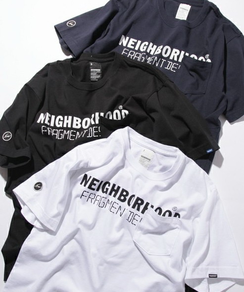 NEIGHBORHOOD × Fragment Design 联名Tee发表