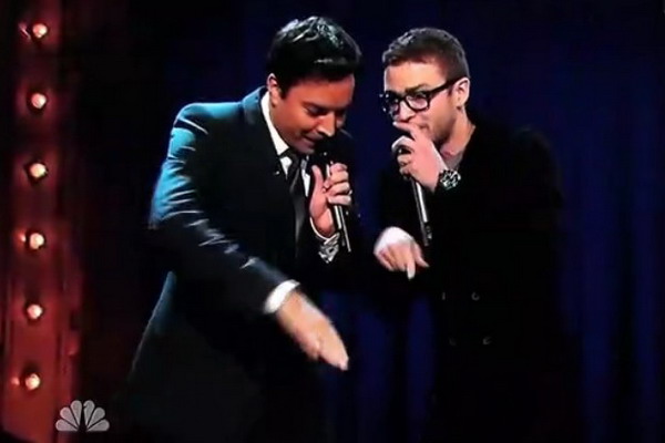 Justin Timberlake做客Jimmy Fallon联手主持超精彩说唱 第一辑