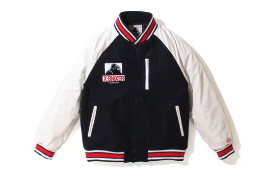 430 × X-Large "X-BMXER" 联名棒球外套