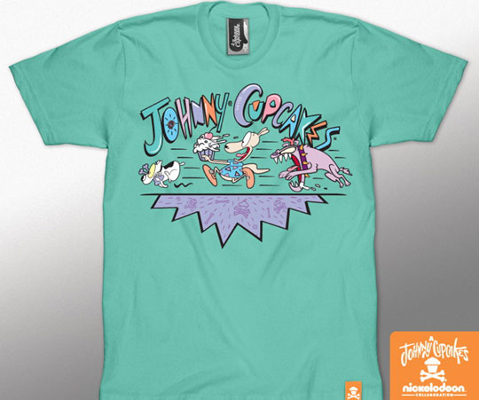 Johnny Cupcakes × Nickelodeon 联名系列T-Shirt