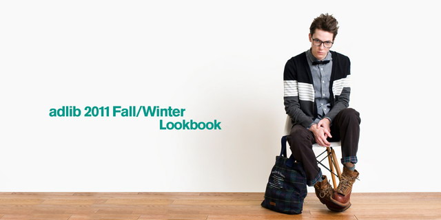 香港品牌 ADLIB 2011 秋冬系列穿搭型录 Lookbook part 1