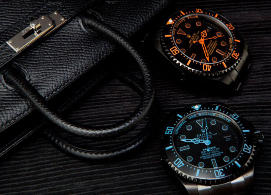 Gurus × Bamford Watch Department Rolex Sea-Dweller Deapsea 联名潜水表