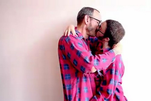 Terry Richardson Kissing Terry Richardson