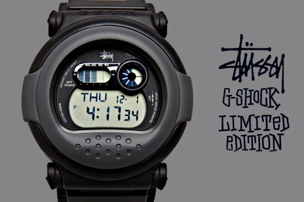 Stussy × G-Shock "Jason" 联名表款曝光