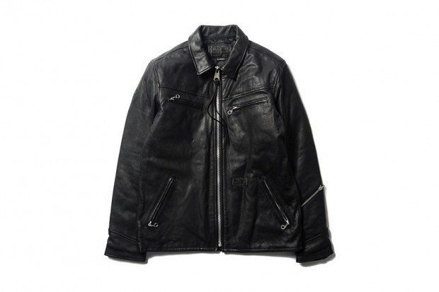 NEIGHBORHOOD " Black Icon " Black Hills Leather Jacket 皮革夹克
