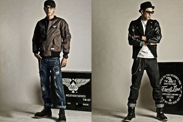 台湾品牌B-SIDE 2011秋冬 "FRONTLINE" 系列穿搭型录 Lookbook
