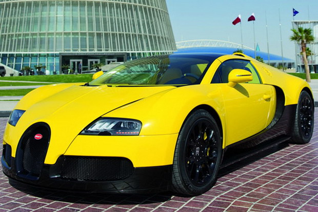 大黄蜂主题配色布加迪威龙超跑 Bugatti Veyron 16.4 Grand Sport车款限量发表