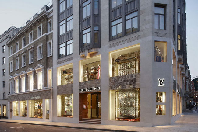 带你参观伦敦最大的LV店：沉稳经典的褐色调