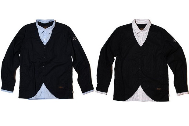 重量级联名 fragment design × NEIGHBORHOOD 2012春夏 假两件套衬衫