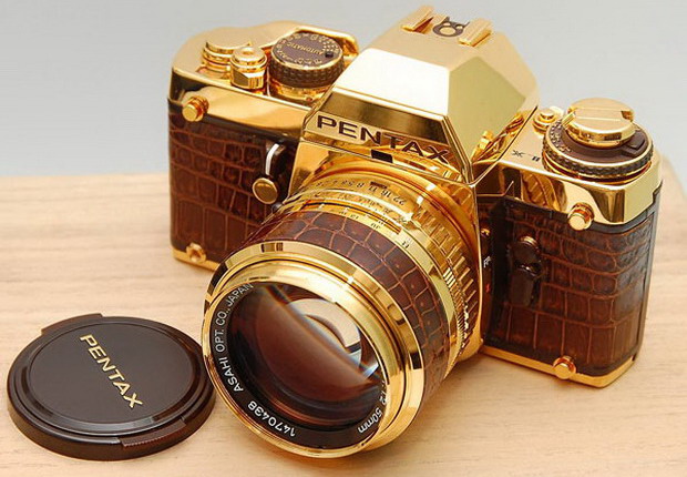 金光闪闪！宾得Pentax LX GOLD Limited Edition 18K黄金限定版单发相机