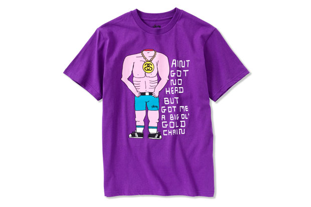 诙谐嘲讽 Stussy设计师系列David Shrigley新款T-Shirt