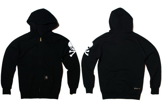 Carhartt × mastermind JAPAN 2012 联名连帽外套 细节图赏