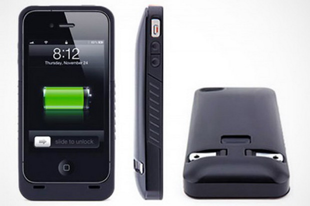 JUICETANK CASE 带插头的iPhone 4/4S保护套