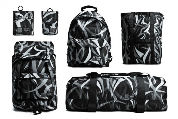 CLOT × Head Porter 2012 Alienegra Camo Bag Collection 黑色荆棘全系列联名包款