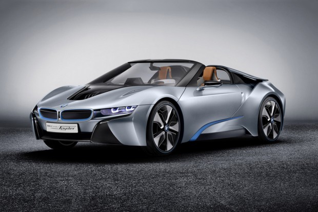 宝马BMW i8 Spyder Concept 环保敞篷概念车正式曝光！