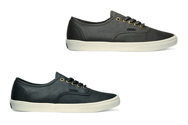 Vans California 2012春季 Authentic "Lite Waxed" 新作系列鞋款 质感登场