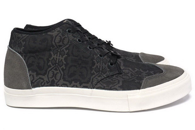 White Mountaineering 2012春夏 民族风缇花系列中帮鞋款 细节亮相