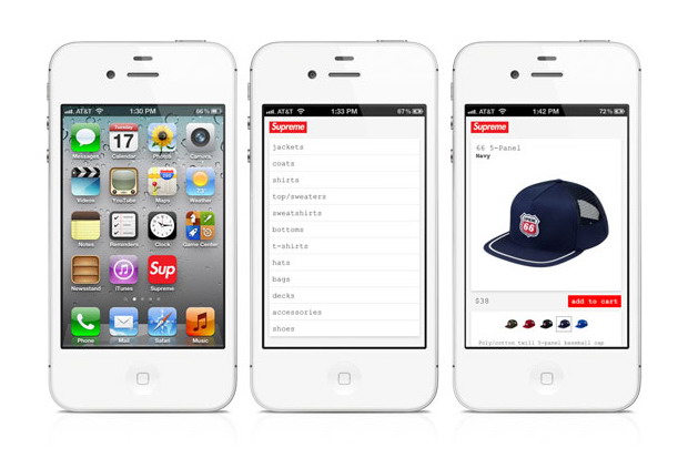 纽约潮牌龙头Supreme iPhone版App应用软件