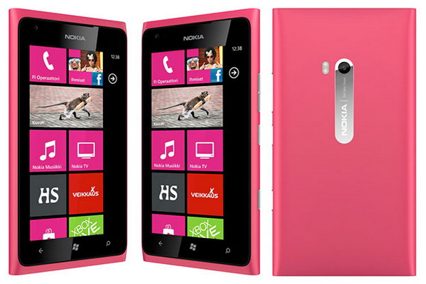五月面市 诺基亚NOKIA Lumia 900品红版预售