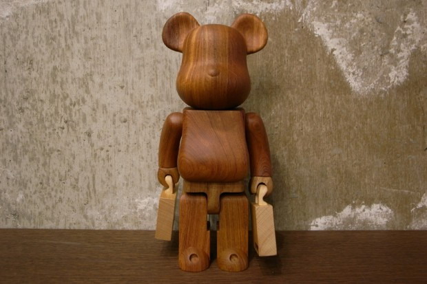 Porter × Karimoku × Medicom Toy 77周年纪念联名款 400% Be@rbrick