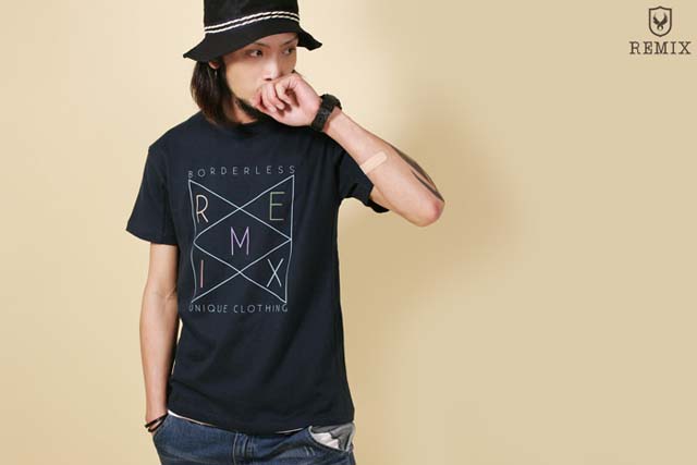 Remix 2012春夏新品型录：Combination of Color's Tee 舒爽的街头风味！