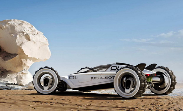 Peugeot XRC Concept，极致的大人玩物！